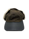 【中古】HENSCHEL◆キャップ/L/BRW/無地/メンズ【服飾雑貨他】(4)