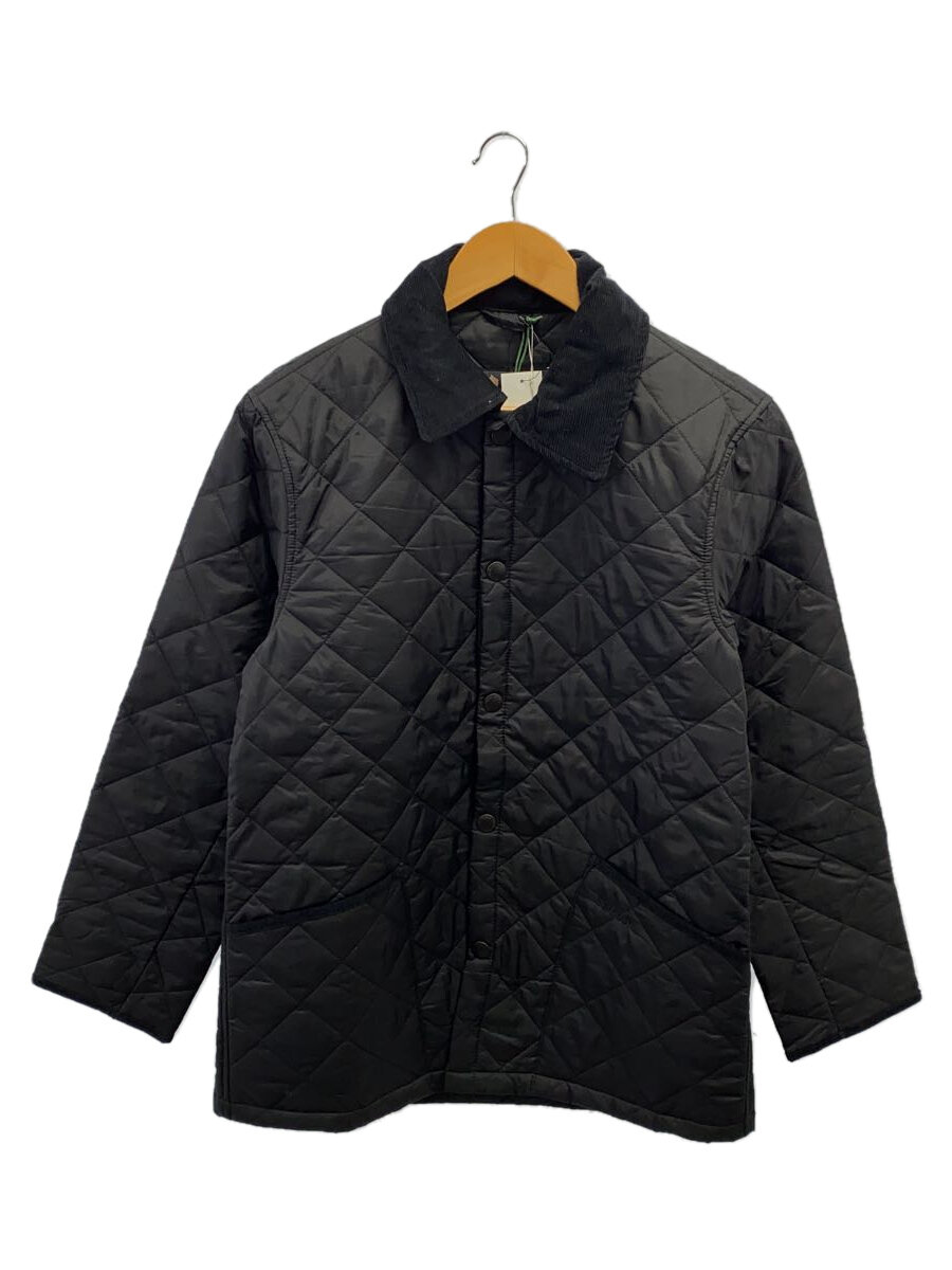 【中古】Barbour◆LIDDESDALE/キルティングジャケット/34/ナイロン/BLK/242MQU1794【メンズウェア】
