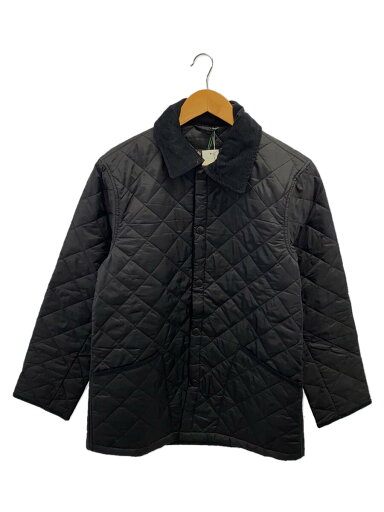【中古】Barbour◆LIDDESDALE/キルティングジャケット/34/ナイロン/BLK/242MQU1794【メンズウェア】