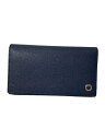 【中古】BVLGARI◆長財布/レザー/NVY/メンズ【服飾雑貨他】(4)