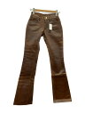 【中古】DEGNER◆ボトム/25/牛革/BRW【レディースウェア】