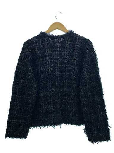 【中古】IENA◆ジャケット/ポリエステル/BLK/24-080-900-3660-3-0【レディースウェア】