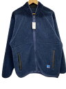 HELLY HANSEN◆21AW/×Akio Hasegawa/FIBERPILE Jacket /ポリエステル/ネイビ/HH52190A