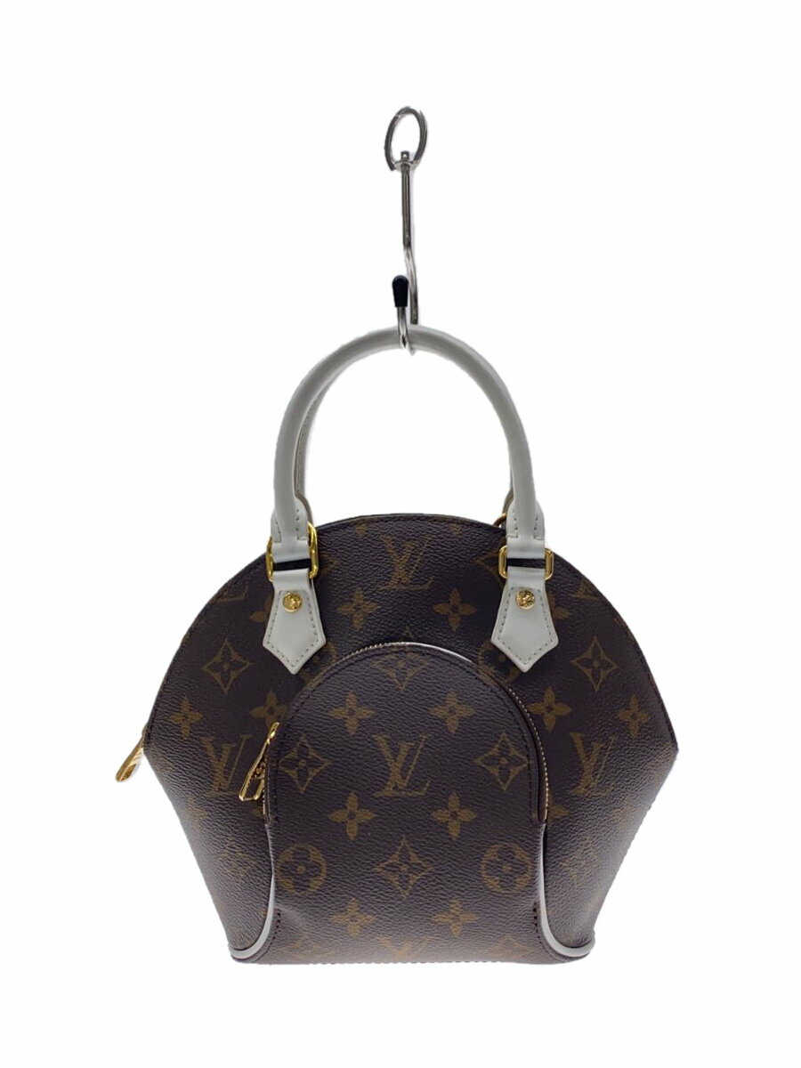 【中古】LOUIS VUITTON◆ELLIPSE BB/エリプスBB/ショルダー/ハンド/バッグ/PVC/BRW/M20752/モノグラム【バッグ】