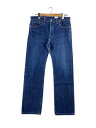 【中古】RRL◆Buckle Back Jeans/ボトム/34/デニム/インディゴ/シンチバック/セルビッチ【メンズウェア】