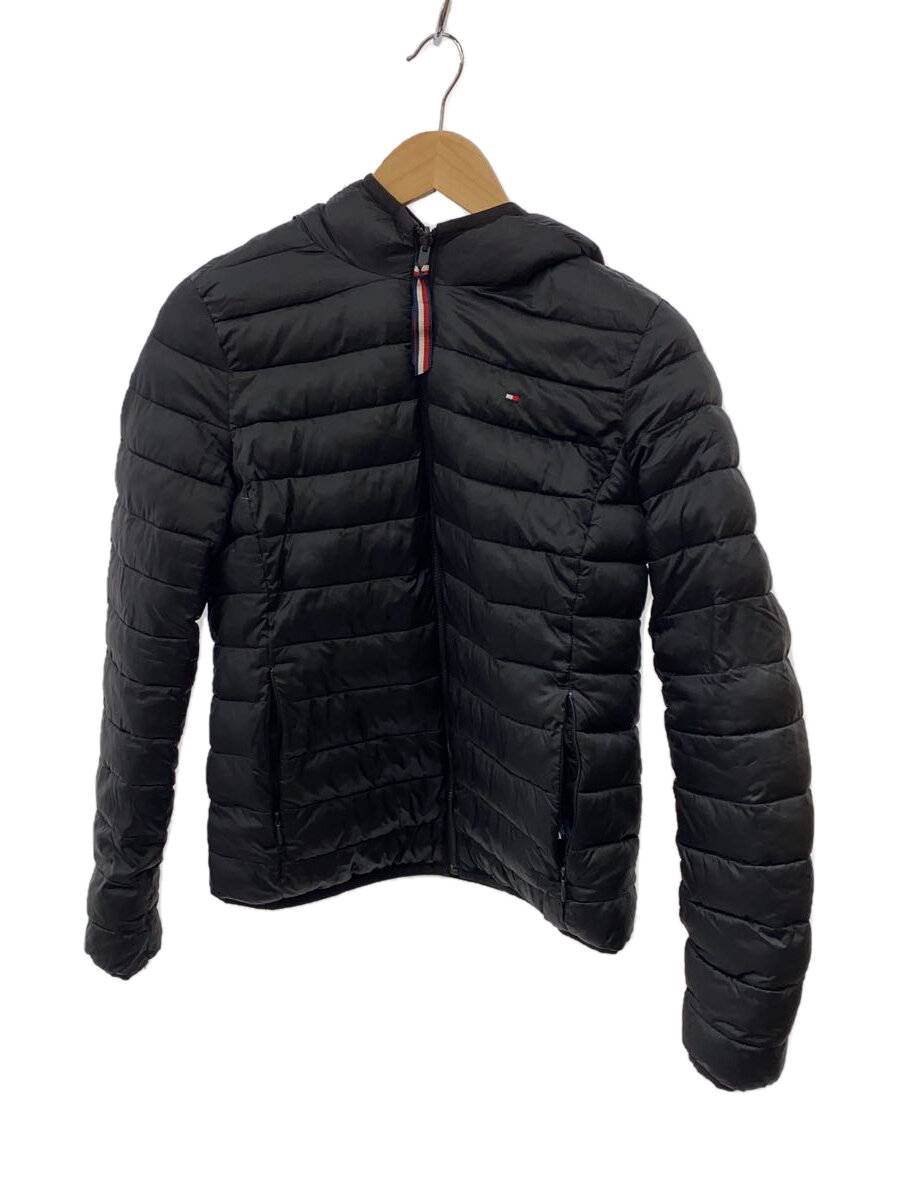 【中古】TOMMY HILFIGER◆ジャケット/0/ポリエステル/ブラック/無地/ww0ww26771-bds【メンズウェア】