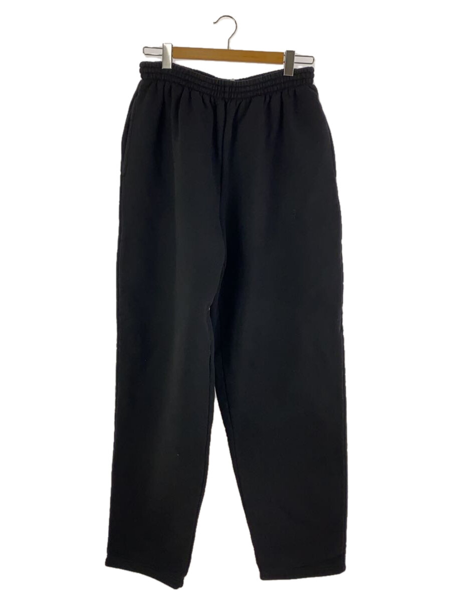 【中古】BALENCIAGA◆ボトム/XS/コットン/BLK/無地/JP57 2021 03079【メンズウェア】