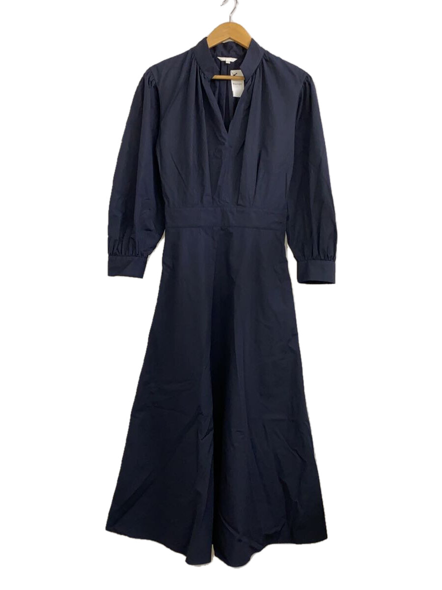 【中古】DRAWING NUMBERS◆タックギャザー切替ワンピース/38/コットン/NVY/GGZ1031209A0019//【レディースウェア】