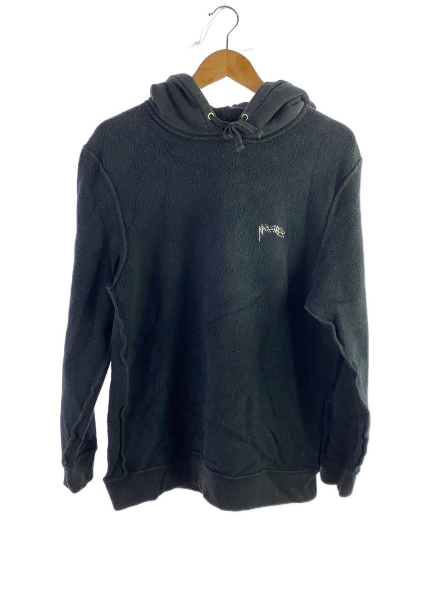 STUSSY◆Inside Out Hoodie/パーカー/M/コットン/BLK/318027//