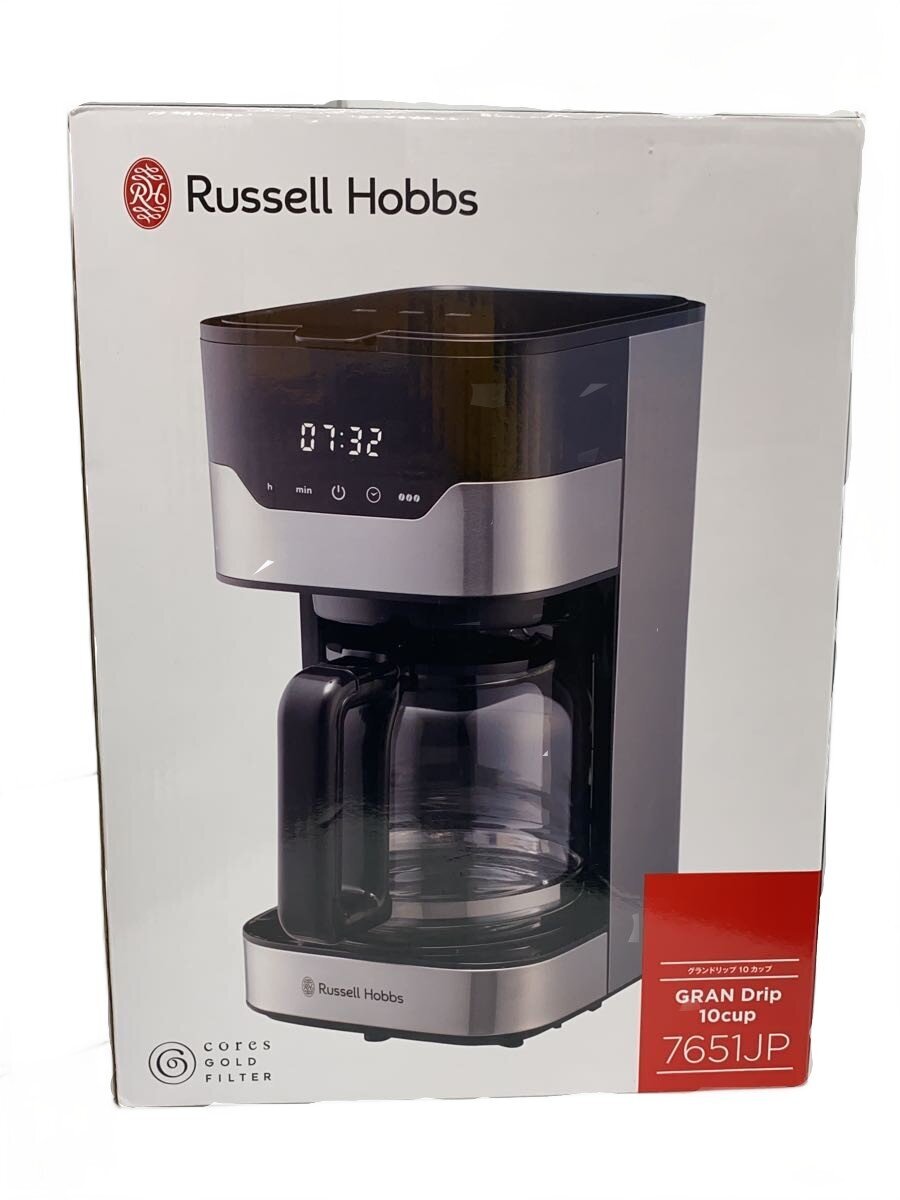 【ブランド】Russell Hobbs 【ブランドカナ】ラッセルホブス 【型番】 【程度】S 【サイズ】 【メインカラー】 【素材・生地】 【キーワード】　　 2026/09/07 セカンドストリート松阪大黒田店【4284】【中古】Russell Hobbs◆コーヒーメーカー GRAN Drip 7651JP【家電・ビジュアル・オーディオ】 ブランド Russell Hobbs 型番 カラー 柄 素材・生地 >色・素材について サイズ >サイズ表示について 実寸（cm） 【コーヒーメーカー】 幅：25 / 高さ：34 / 奥行：18.5 【その他】 その他サイズ：/ 商品は　セカンドストリート松阪大黒田店の店頭にて販売しております。商品に関するお問合わせは、お電話(TEL:0598-25-2921)にて、問合わせ番号：2342843718758をお伝えください。 配送方法やお支払い方法に関するお問い合わせは、サポートセンターまでご連絡をお願いします。 ※お電話の対応は営業時間内のみとなります。お問い合わせフォームでお問い合わせの際はご注文番号をご記入下さい