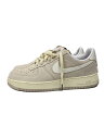 NIKE◆Air Force1 LOW 07/ローカットスニーカー/26.5cm/BEG/FQ8077-104