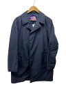 【中古】THE NORTH FACE PURPLE LABEL◆ステンカラーコート_NP2406N/M/ポリエステル/ネイビー//【メンズウェア】