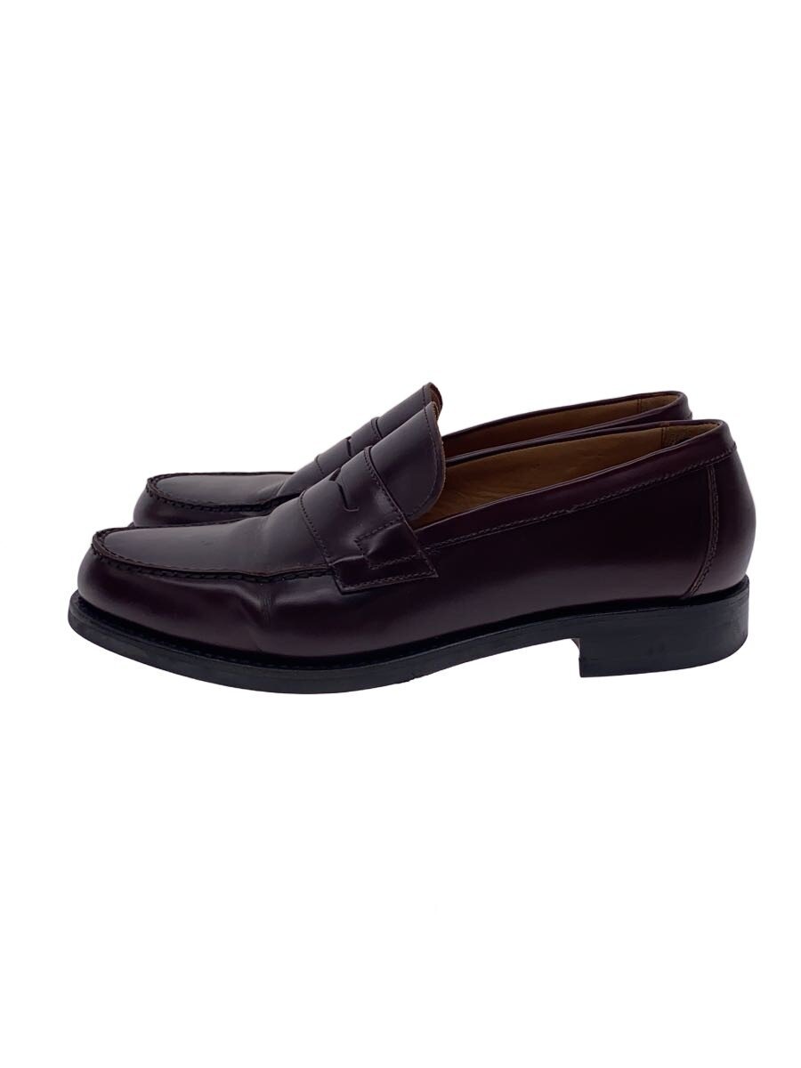 【中古】yanko◆ローファー/UK7.5/BRW/レザー/14464【シューズ】