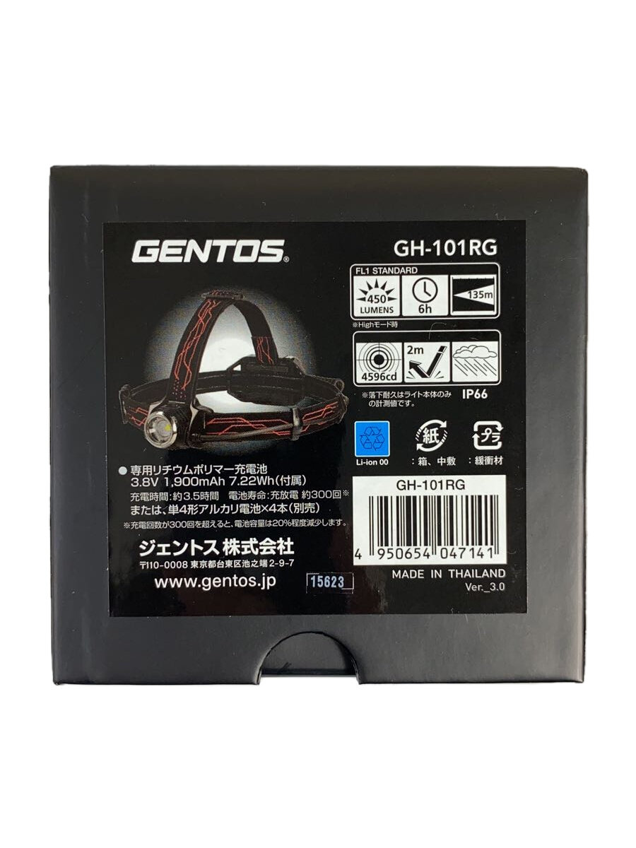 【中古】GENTOS◆フィッシングその他/BLK/GH-101RG【スポーツ】