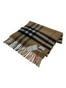 【中古】BURBERRY◆マフラー/カシミア/CML/チェック/レディース【服飾雑貨他】(4)