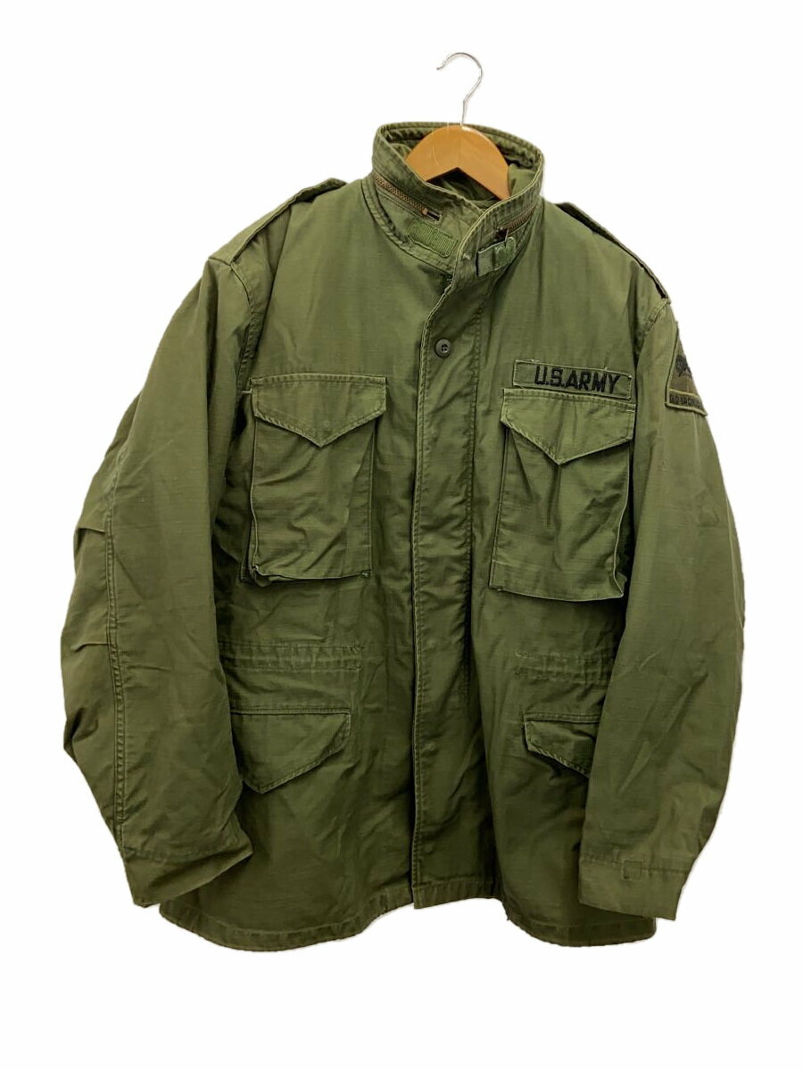 【中古】US.ARMY◆ジャケット/M/コットン/KHK/8415-00-782-2939【メンズウェア】