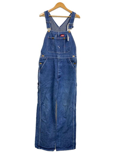 【中古】DICKIES◆オーバーオール/32/コットン/IDG/無地【メンズウェア】 【中古】DICKIES◆オーバーオール/32/コットン/IDG/無地【メンズウェア】