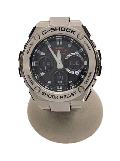 【中古】CASIO◆ソーラー腕時計・G-SHOCK/デジアナ/SLV//【服飾雑貨他】 【中古】CASIO◆ソーラー腕時計・G-SHOCK/デジアナ/SLV//【服飾雑貨他】