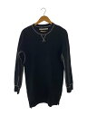 【中古】JOHN LAWRENCE SULLIVAN◆スウェット/--/コットン/BLK/無地/ブラック//【レディースウェア】