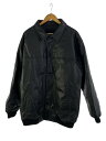【中古】FLIP THE SCRIPT◆レザーコーチジャケット/カーコートレザージャケット・ブルゾン/--/牛革/BLK/無地【メンズウェア】(4)