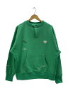 【中古】ChahChah/ハート/スウェット/M/コットン/GRN/プリント/CC-22FW-C02//【レディースウェア】