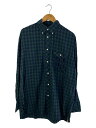 【中古】TAKAHIROMIYASHITA TheSoloist.◆23SS/長袖シャツ/46/コットン/GRN/チェック/ss.0011b【メンズウェア】