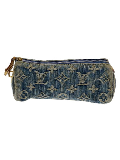 【中古】LOUIS VUITTON◆小物/デニム/BLU/モノグラム/メンズ/M95081【服飾雑貨他】 【中古】LOUIS VUITTON◆小物/デニム/BLU/モノグラム/メンズ/M95081【服飾雑貨他】