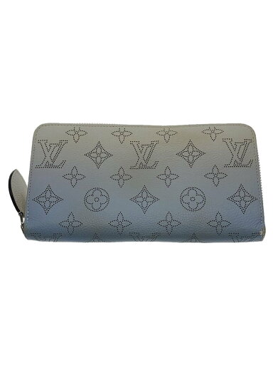 【中古】LOUIS VUITTON◆ジッピー・ウォレット_マヒナ_BLU/レザー/BLU/レディース【服飾雑貨他】 【中古】LOUIS VUITTON◆ジッピー・ウォレット_マヒナ_BLU/レザー/BLU/レディース【服飾雑貨他】