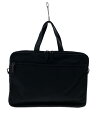【中古】PRADA◆ブリーフケース/ナイロン/BLK/無地【バッグ】