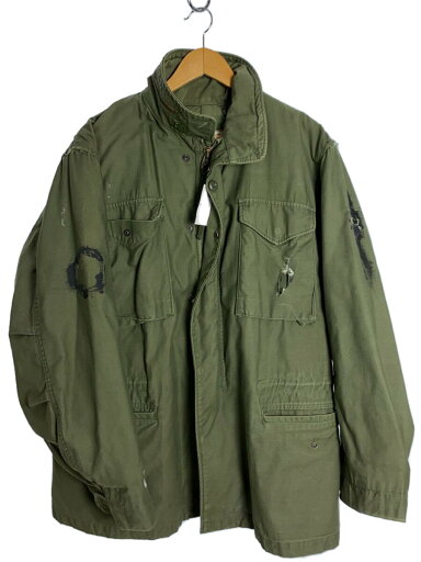 【中古】ALPHA INDUSTRIES◆M-65/ミリタリージャケット/M/コットン/KHK/DLA100-78-C-0378【メンズウェア】 【中古】ALPHA INDUSTRIES◆M-65/ミリタリージャケット/M/コットン/KHK/DLA100-78-C-0378【メンズウェア】