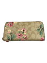 【中古】COACH◆長財布/--/CRM/花柄/レディース/F73345【服飾雑貨他】