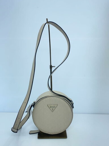 【中古】GUESS◆ショルダーバッグ/PVC/BEG/総柄【バッグ】 【中古】GUESS◆ショルダーバッグ/PVC/BEG/総柄【バッグ】