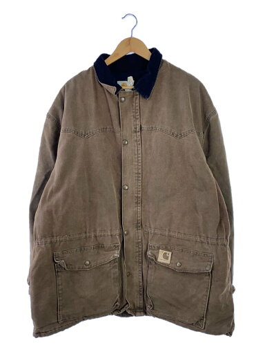 【中古】Carhartt◆ジャケット/XXL/コットン/BRW/CQ7182//【メンズウェア】 【中古】Carhartt◆ジャケット/XXL/コットン/BRW/CQ7182//【メンズウェア】