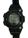 【中古】CASIO◆ソーラー腕時計/デジタル/ラバー/BLK/BLK【服飾雑貨他】(2)