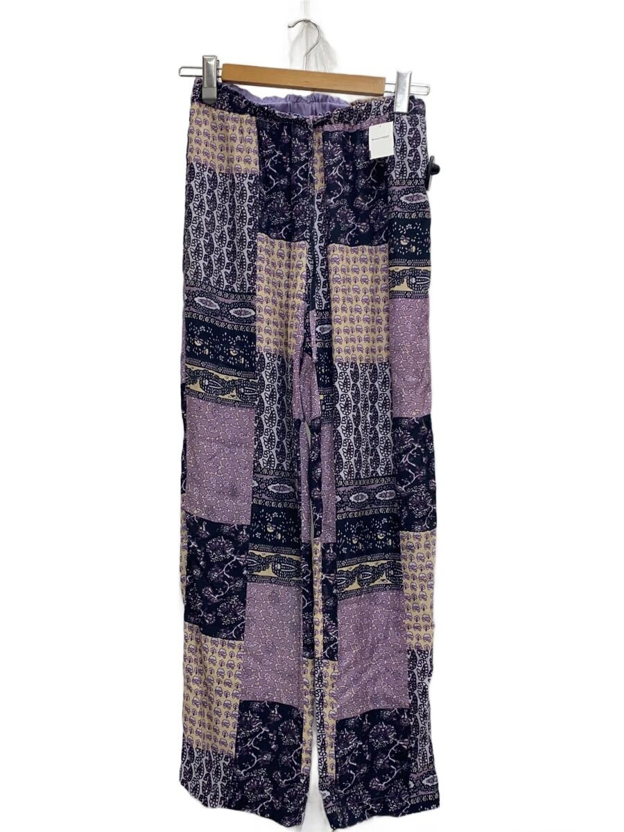 【中古】Sara mallika◆PATCHWORK PRINT RELAX PANTS/レーヨン/総柄/020642SJ2【レディースウェア】