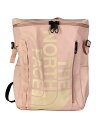 【中古】THE NORTH FACE◆リュック/PVC/CRM/プリント/NM82000【バッグ】