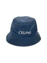 【中古】CELINE◆ハット/L/コットン/BLK/無地/メンズ/2AU5B968P【服飾雑貨他】