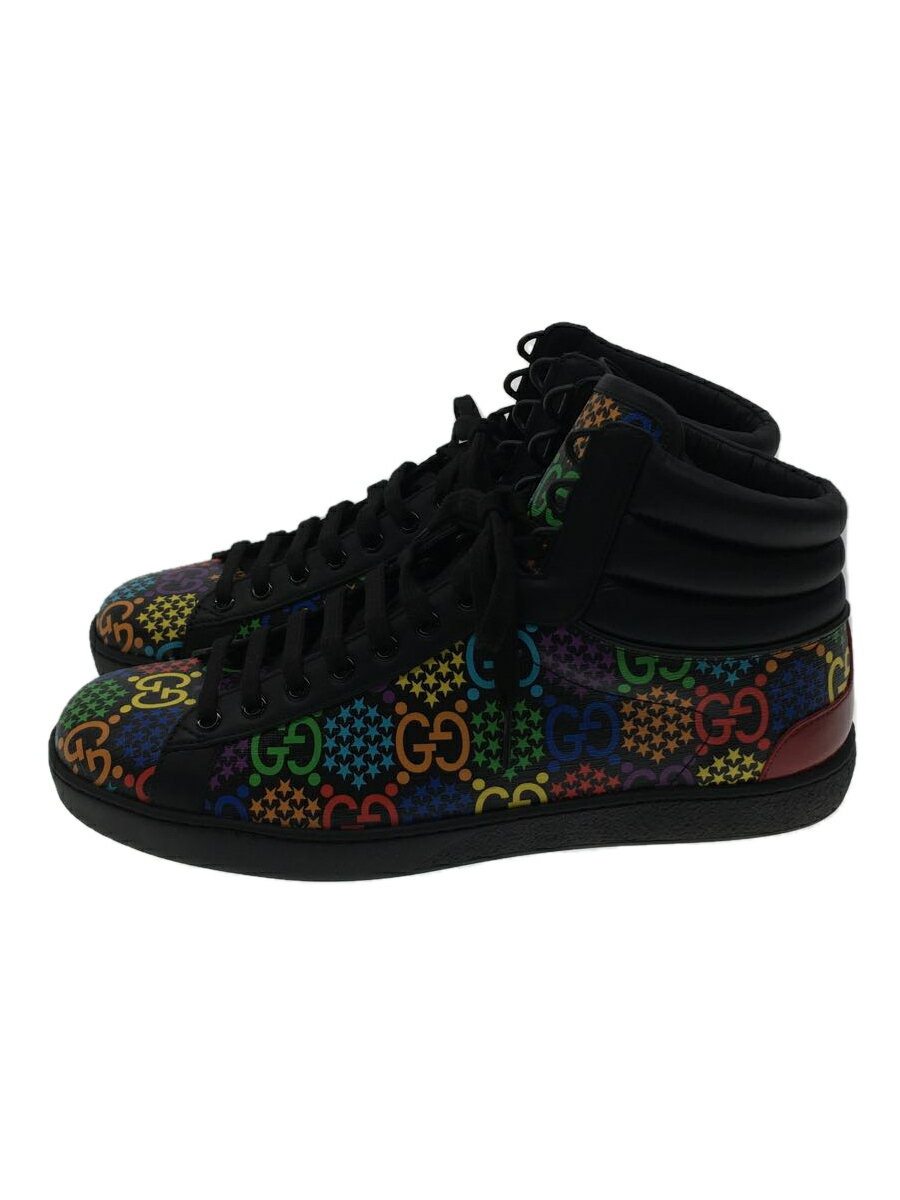 楽天2nd STREET 楽天市場店【中古】GUCCI◆ハイカットスニーカー/UK6/610097/GG PSYCHEDELIC/GGサイケデリック/箱付【シューズ】