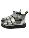【中古】Dr.Martens◆ドクターマーチン/サンダル/UK5/SLV/状態考慮【シューズ】