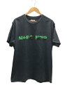 【中古】M+RC NOIR◆Tシャツ/L/コットン/GRY/無地/spray tee【メンズウェア】