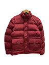【中古】Timberland◆ダウンジャケット/M/ポリエステル/RED/tb0a1wk2【メンズウェア】