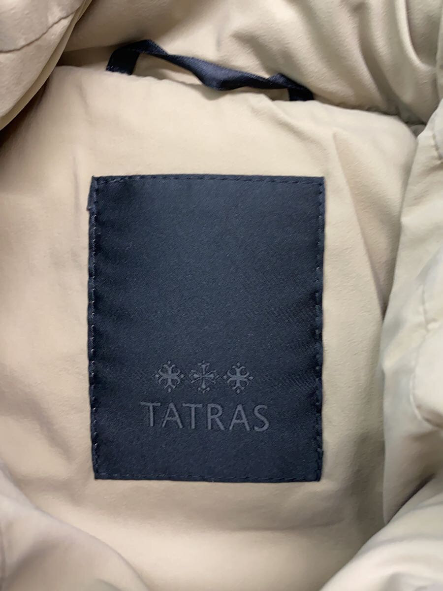 【中古】TATRAS◆LESTE DOWN JACKET/ダウンジャケット/1/ナイロン/BEG/無地/LTAT20A4792-D//【レディースウェア】