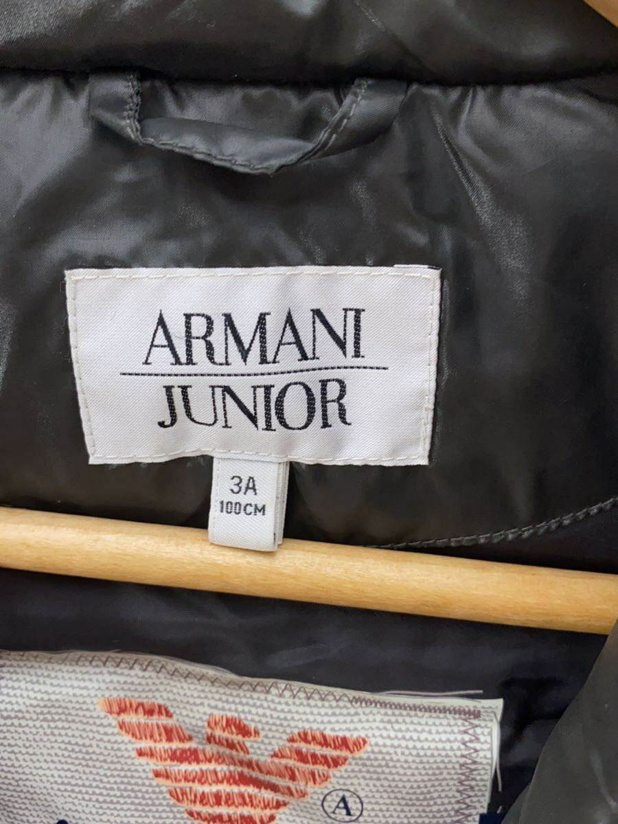 【中古】Armani Junior◆ベスト/100cm/ポリエステル/BLK/無地【キッズ】 3