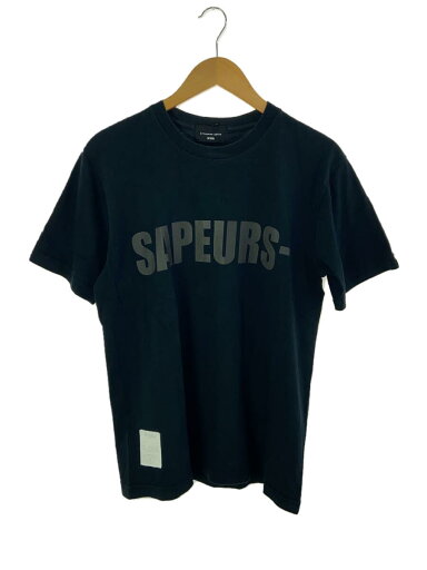 【中古】A Elegantes SAPEur◆Tシャツ/M/コットン/BLK【メンズウェア】 【中古】A Elegantes SAPEur◆Tシャツ/M/コットン/BLK【メンズウェア】