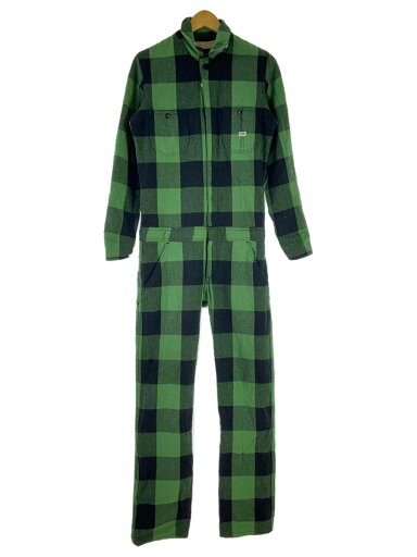【中古】Lee◆オールインワン/--/コットン/GRN/チェック【メンズウェア】 【中古】Lee◆オールインワン/--/コットン/GRN/チェック【メンズウェア】
