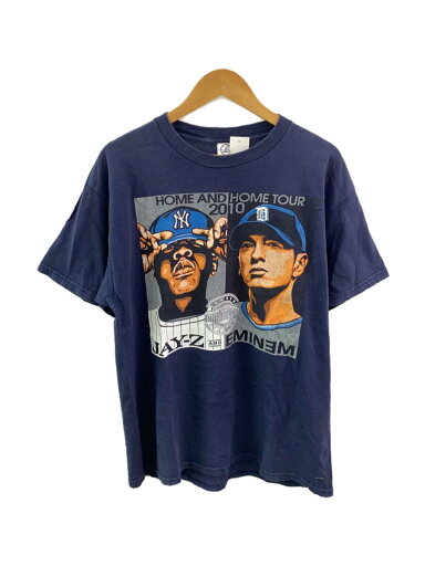 【中古】Tシャツ/L/コットン/NVY/JAY-Z AND EMINEM【メンズウェア】 【中古】Tシャツ/L/コットン/NVY/JAY-Z AND EMINEM【メンズウェア】