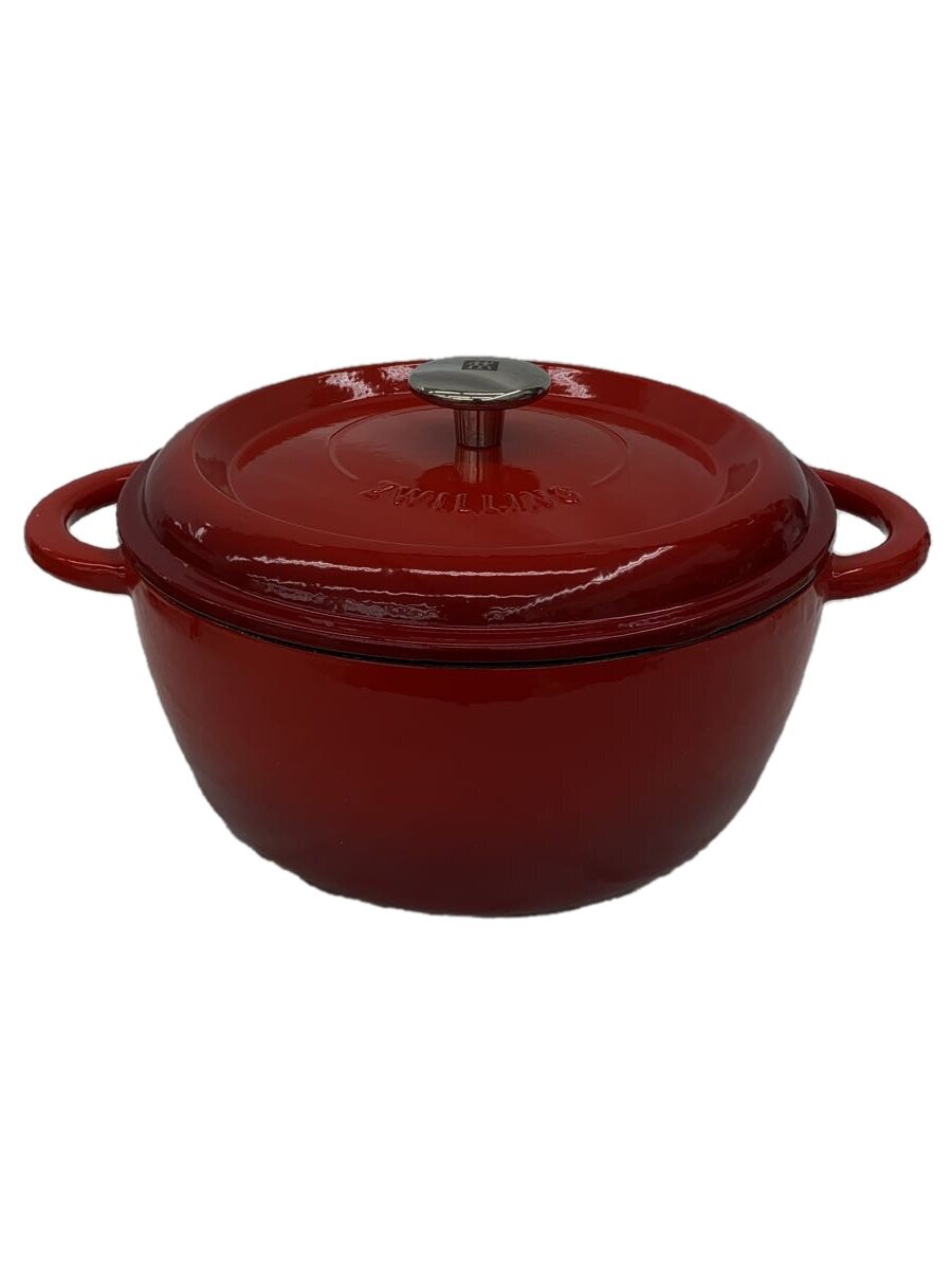 【中古】Zwilling J.A. Henckels◆鍋/容量:4L/サイズ:24cm/RED/40203-240【キッチン用品】
