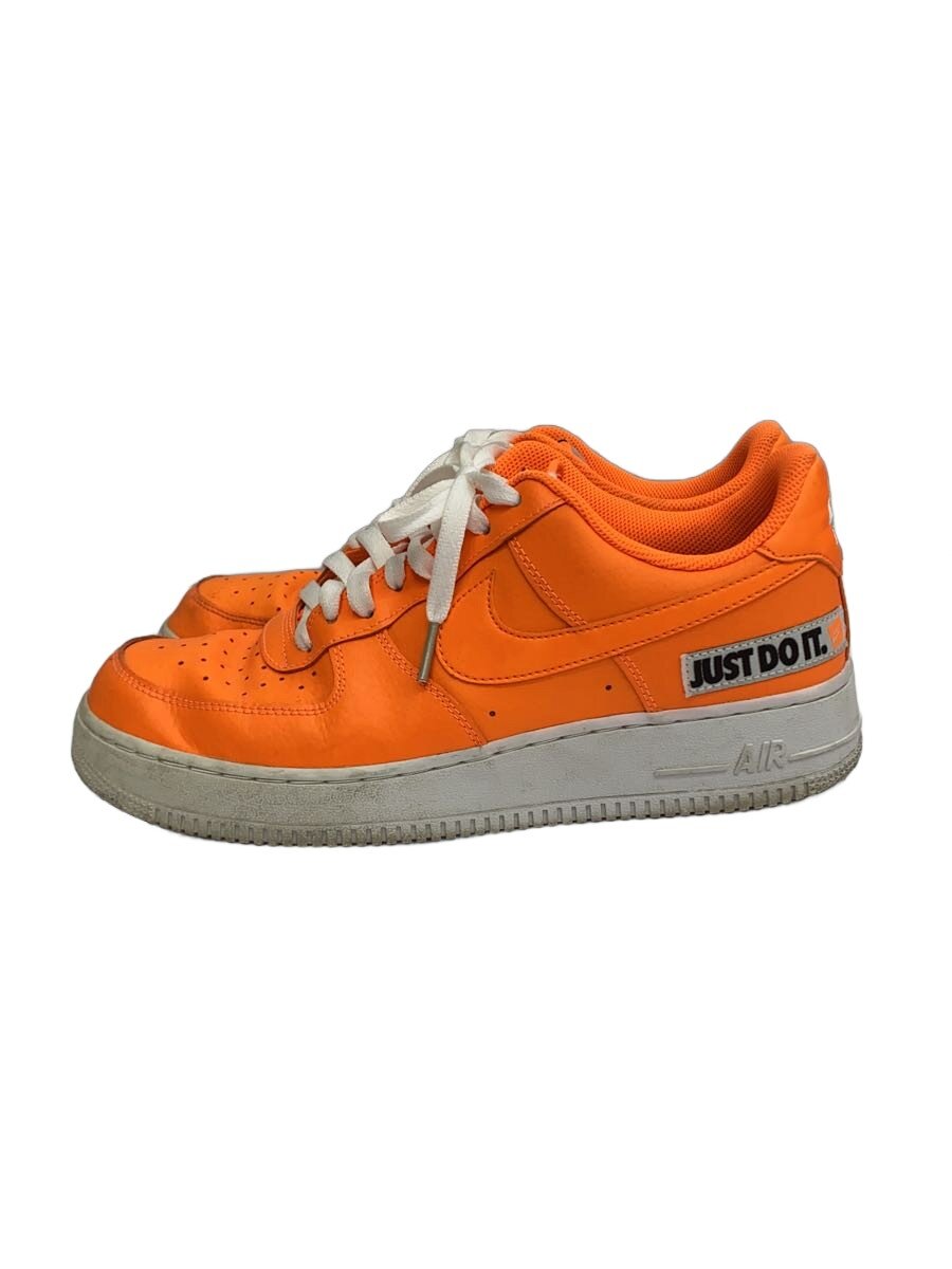 NIKE◆AIR FORCE 1 07 LV8 JDI LTHR/エアフォース/オレンジ/BQ5360-800/28cm/ORN//