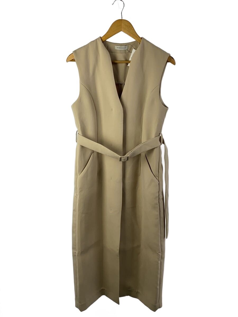 THE TOKYO-THE PERMANENT EYE-◆V neck gilet one-piece/ノースリーブワンピース/1/ポリエステル/CML/273254002//