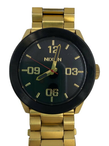 【中古】NIXON◆クォーツ腕時計/アナログ/GLD【服飾雑貨他】 【中古】NIXON◆クォーツ腕時計/アナログ/GLD【服飾雑貨他】
